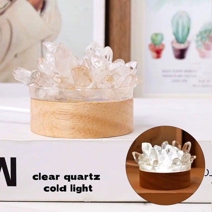 Natural Crystal Lamp 