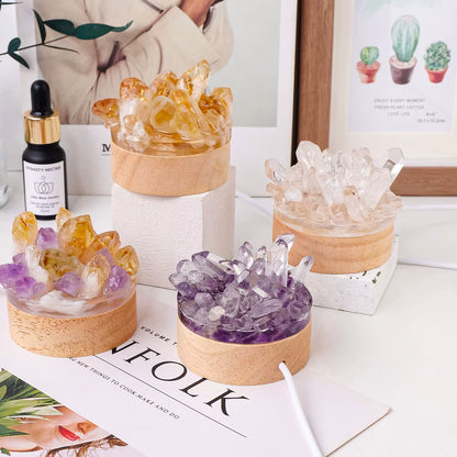 Natural Crystal Lamp 