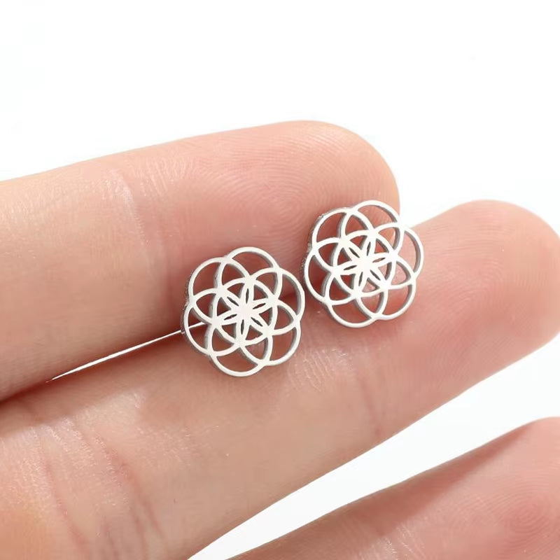 Seed of Life Earrings